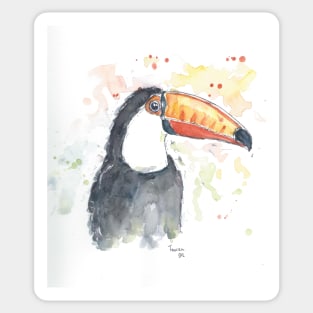 Fancy toucan. Sticker